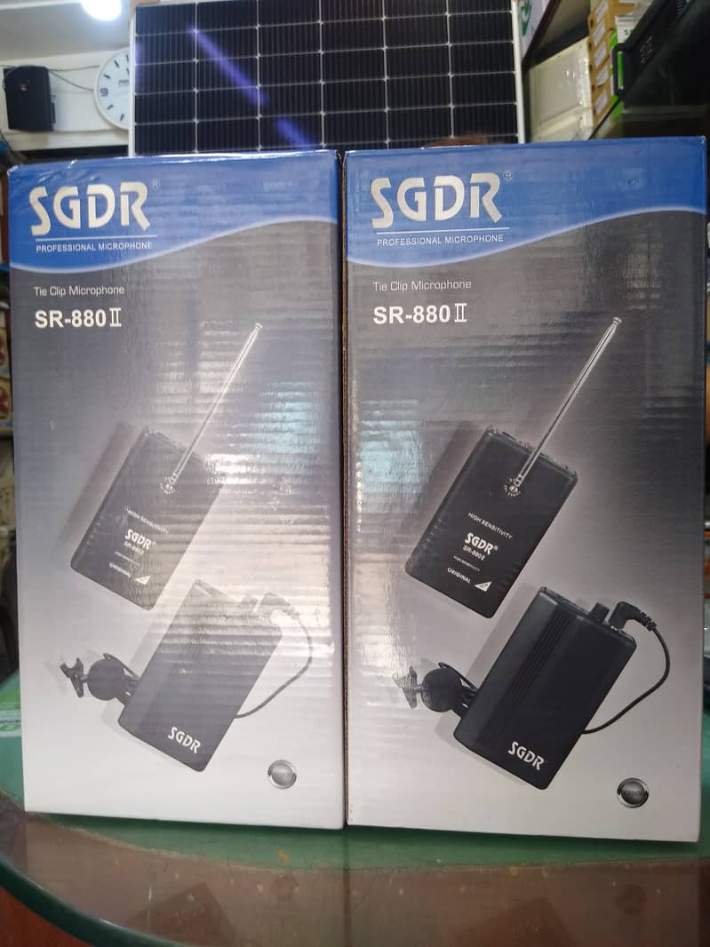 SGDR Wireless Hand Microphone SR 880 II imported like TOA Shure