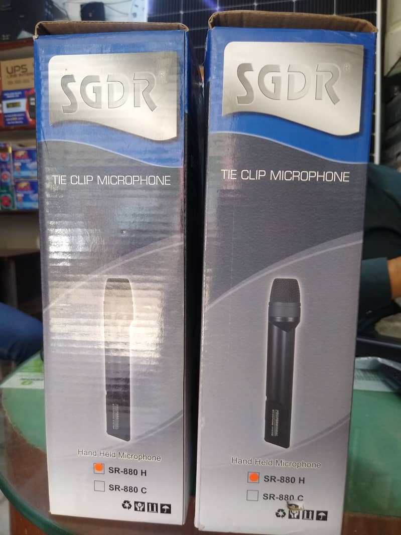 SGDR Wireless Hand Microphone SR 880 II imported like TOA Shure