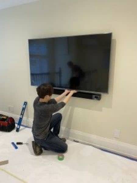 Wall Mount Installation Tv 7