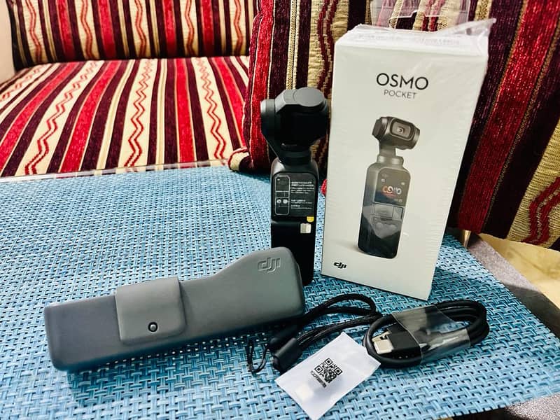OSMO POCKET WITH EXTENSION ROD (ORIGINAL). (USED 3 WEEKS ONLY) 3