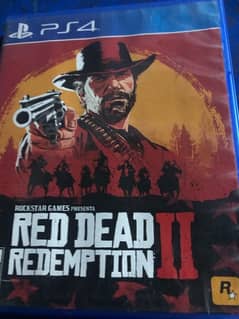 Red Dead Redemption 2 Dvd For ps4