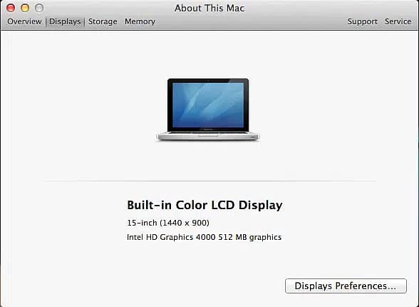 MacBook Pro (15-inch, Mid 2012) Core i7 12