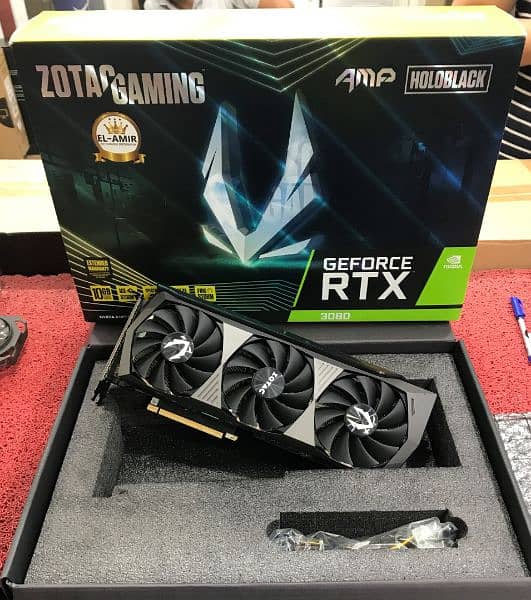 ZOTAC RTX 3080 Amp Holo EIDITION 0