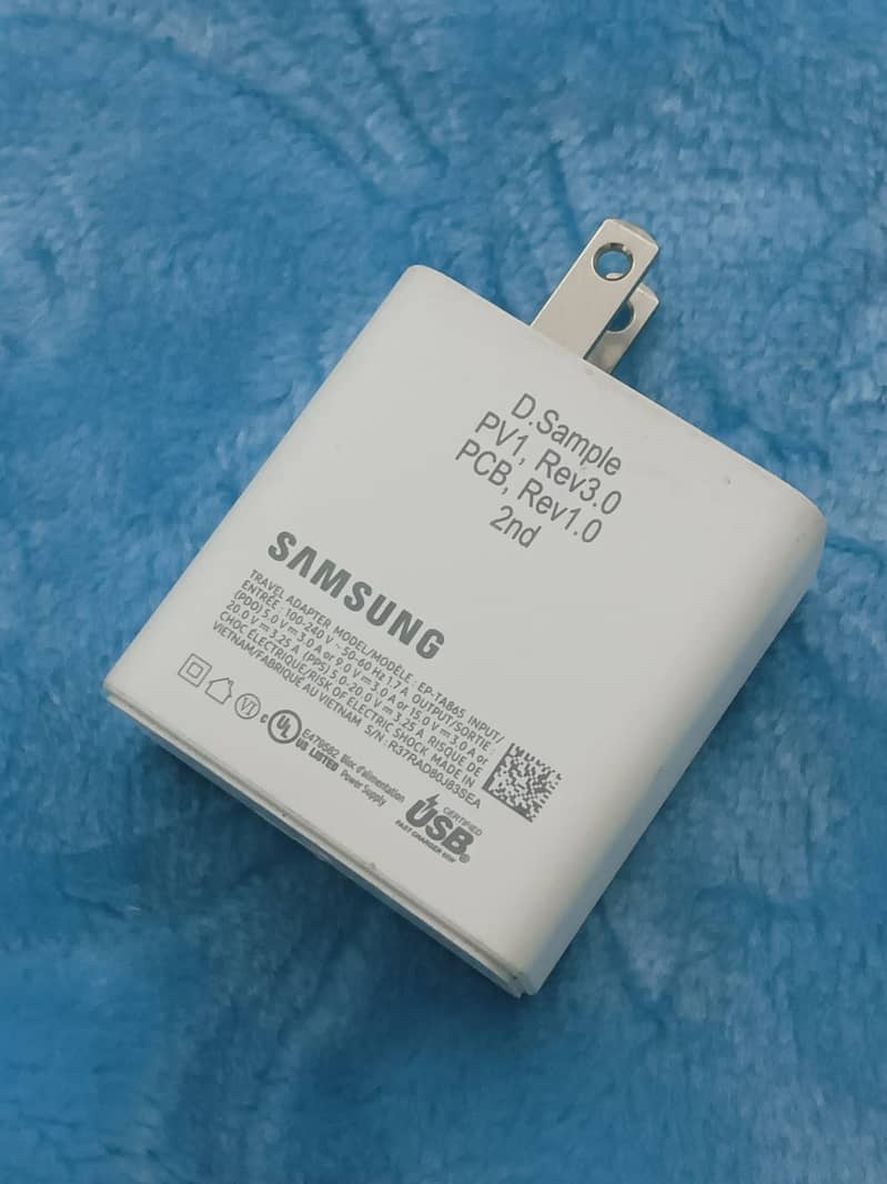 Samsung C Type original 25w 45w 65w Mobile charger 03008010073 12
