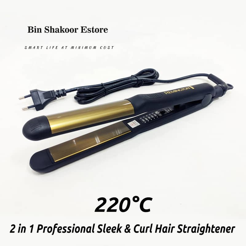 Professional Hair Straightener 2in1 0