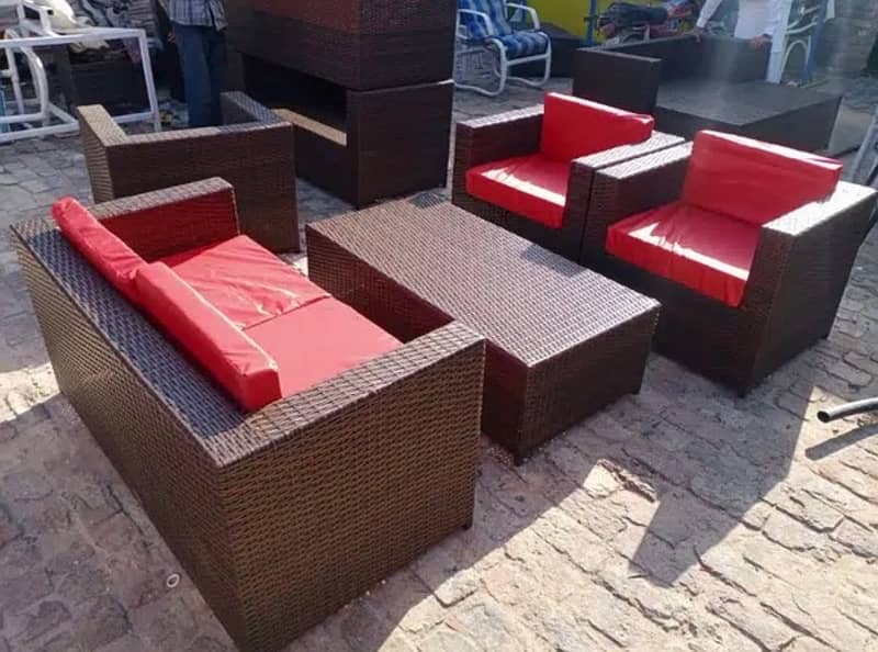 Rattan Outdoor Sofa Sets Dining Seats 8