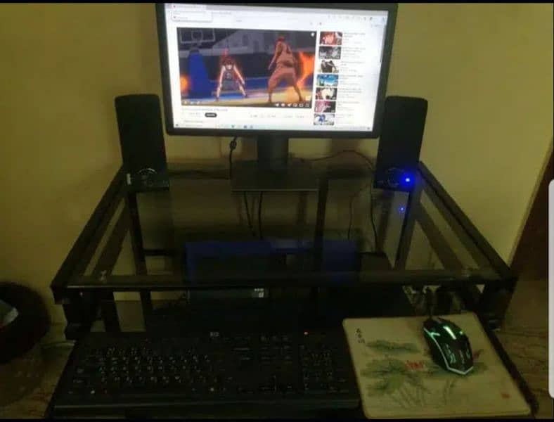Complete setup (with glass table & accessories) 1