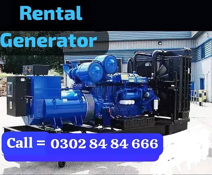 Generator/Rental Generator/Generator renting/Generator Rent in Lahore 17