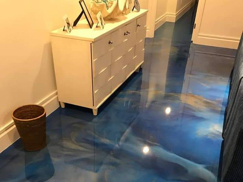 Glass paper,frosted paper,window blinders,epoxy paint,wooden floor,v 2