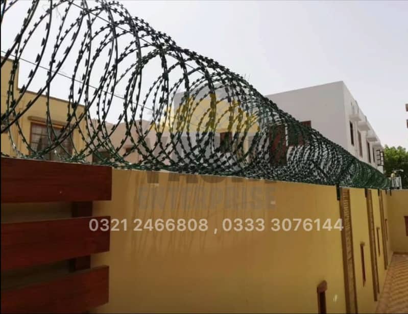 Razor Wire - Barbed Wire - Chain Link Fence - Electric fence - Welded 1