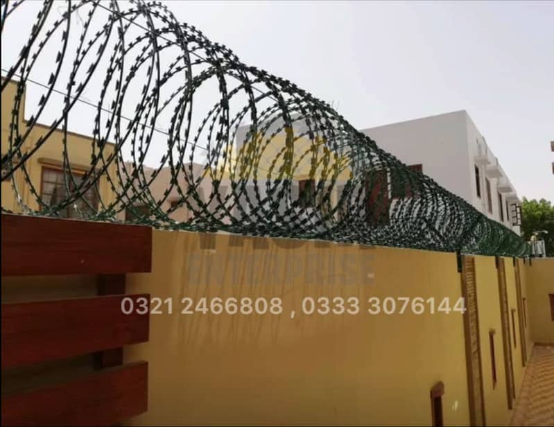 Razor Wire - Barbed Wire - Chain Link - Electric fence - Welded mesh 1