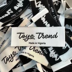 Customised 100% Woven Labels 1000 pieces