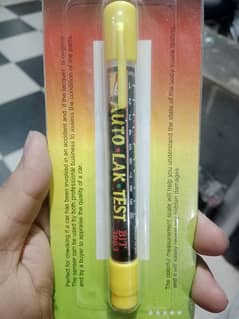 Paint tester pen for cars and Bikes etc 0