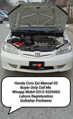 Honda Civic 05 EXI,Only call on my Wtsapp Mb#0;3;1;3-9;2;0;4;4;6;0