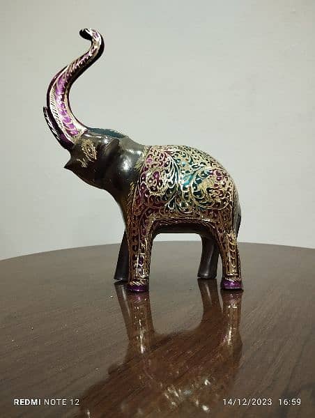 Brass Elephant Showpiece. 10