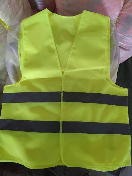 Safety Vest Jackets Reflective Strips Vest 120GMS 2