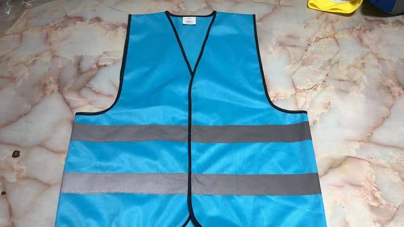 Safety Vest Jackets Reflective Strips Vest 120GMS 8