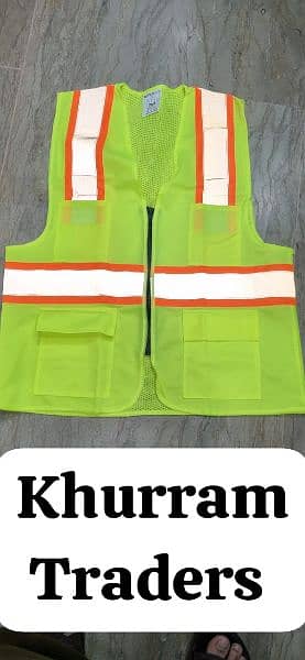 Safety Vest Jackets Reflective Strips Vest 120GMS 9