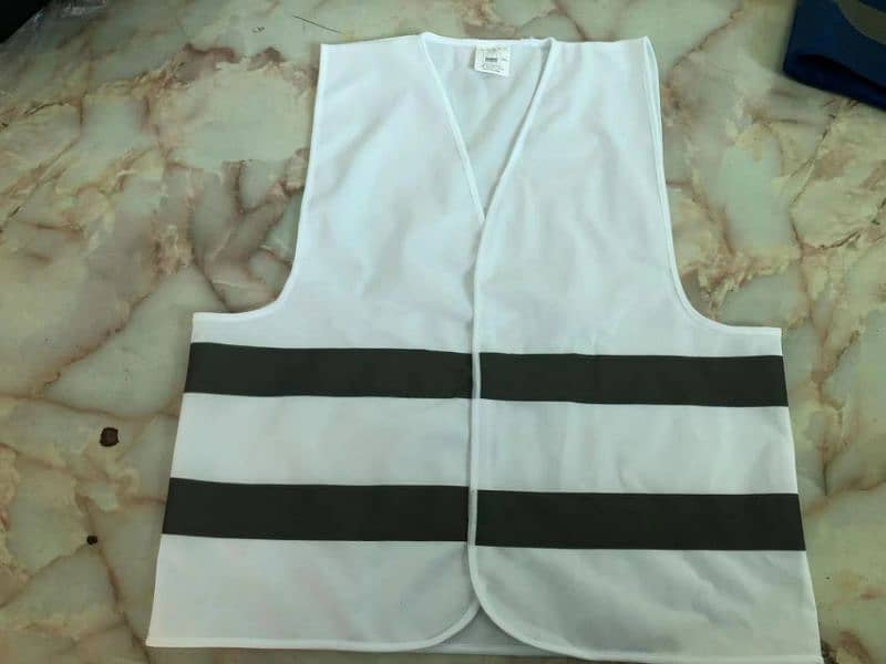Safety Vest Jackets Reflective Strips Vest 120GMS 14