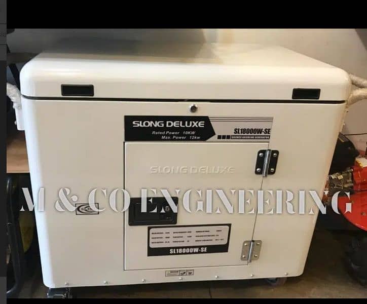 Generators 10KVA Petrol n Gas Soundproof Generator 5