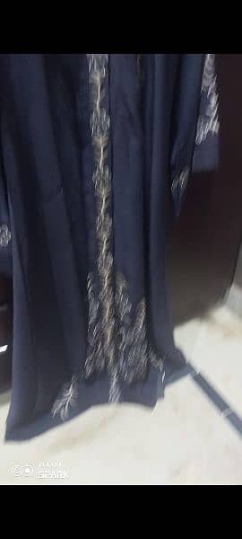 2 abayas with chadder for sale 3