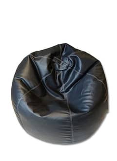 Bean Bag With Stool Leatherite 0