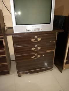 TV TROLY WITH DRAWER