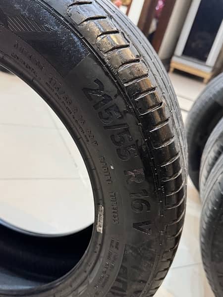 continental tyres uc6 215/55/16 2