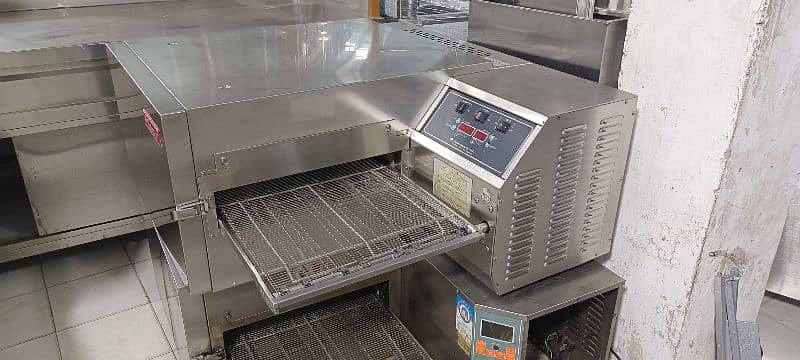 pizza oven conveyor belt or South star  fryer dough mixer fast food 0