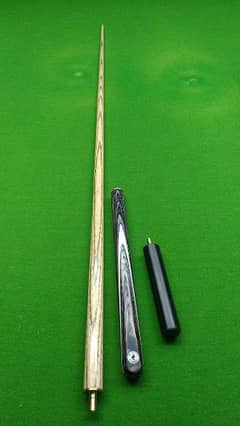 Handmade one two and three piece quarter joint snooker cues Sticks