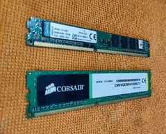 1600MHz DDR3 Value Rams 2 x 4 = 8GB