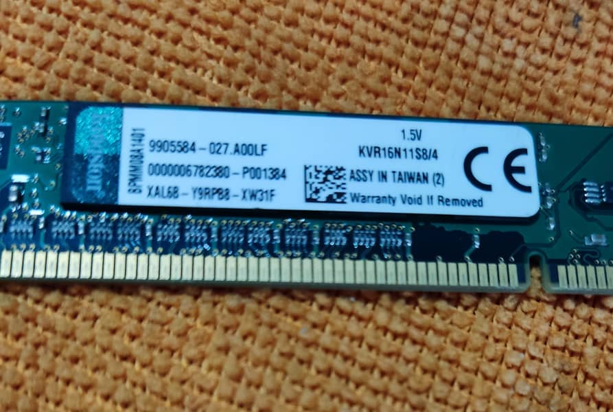 1600MHz DDR3 Value Rams 2 x 4 = 8GB 1