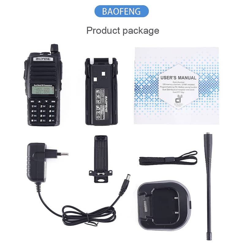 Walkie Talkie | Wireless Set Official Baofeng UV-82 Two Way Radio 9