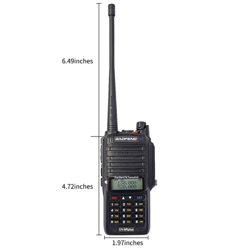 Walkie Talkie | Wireless Set Official Baofeng UV-9R PLUS Two Way Radio 11