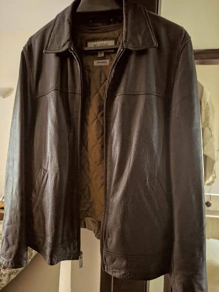 Wilsons Leather Jacket (Medium-Large) - US brand 5