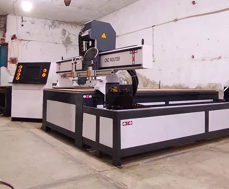 CNC Wood Router +With 4Axis Machine very Cheap Price All Sizes Avail 4