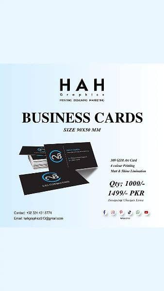 business card / visiting card 0