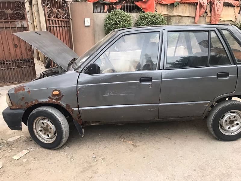 Suzuki Mehran VX Cng Model 1995 Grey Colour . 5