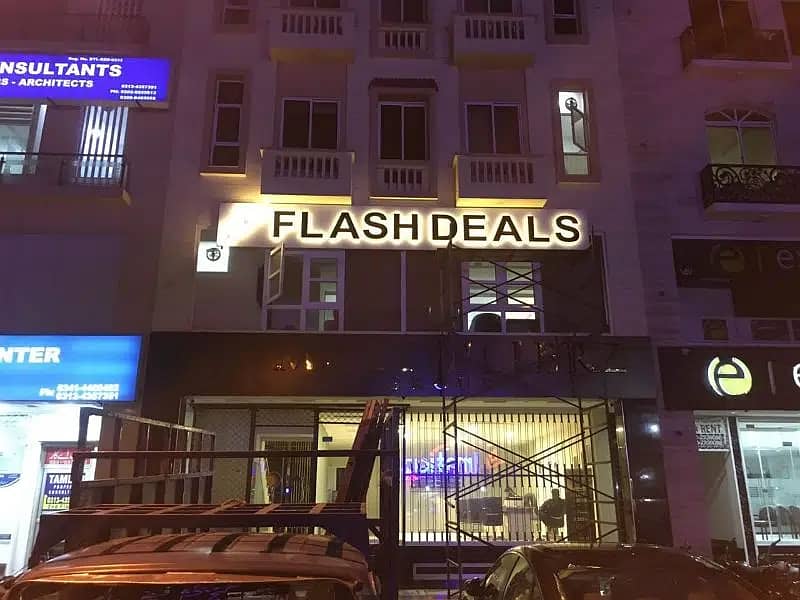Flex Printing, 3D Sign Board,Signs Led Board Neon Signs,Backlit Signs 1