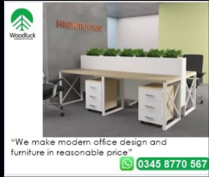 All types of Office Furniture - Cubicle Workstation office Tables 3