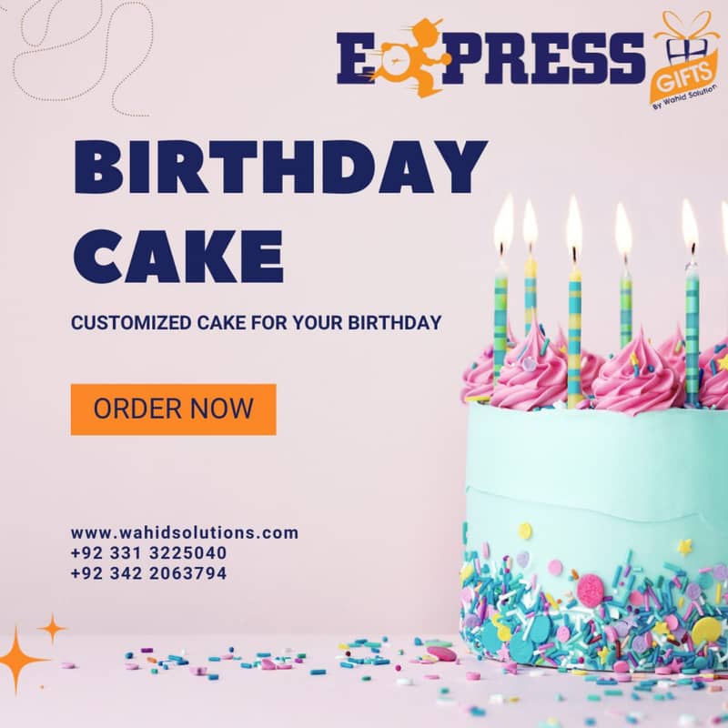 Express Gifts By Wahid Solution cake flower bouquet basket chocolates 5