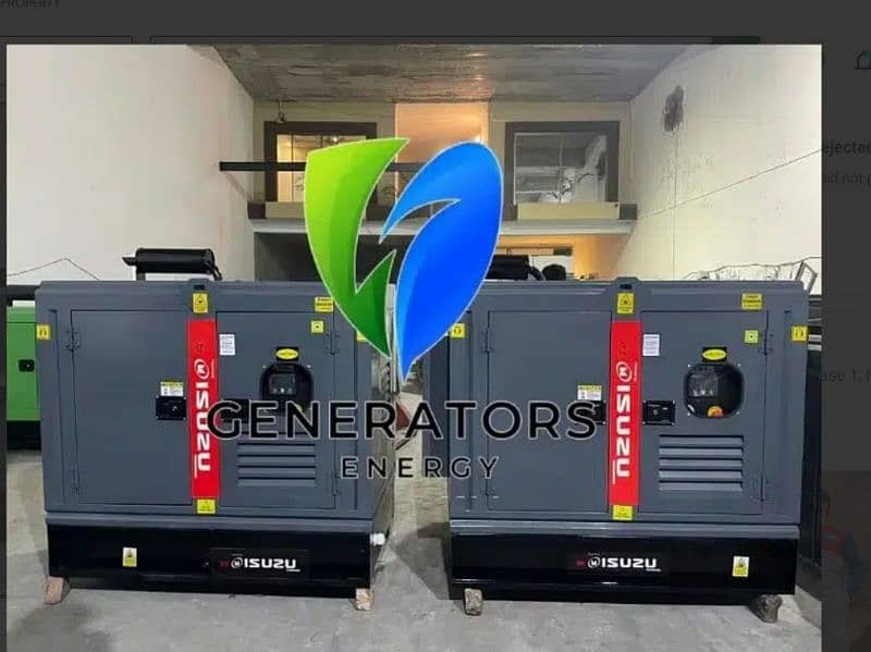 Generators Diesel  10Kva to 50Kva Sound Proof Malasiyan New imported 1