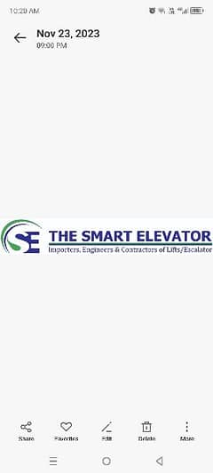 THE SMART ELEVATOR (Lift Repair, Service & Installation)