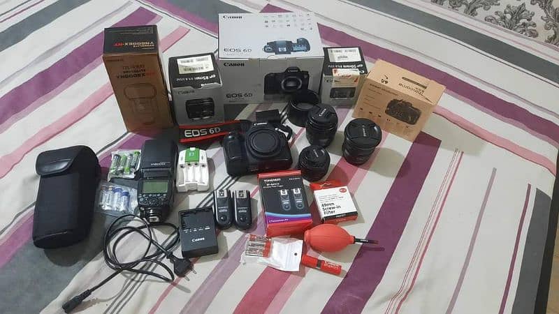 Canon 6d Full frame Camera with all accessories 0