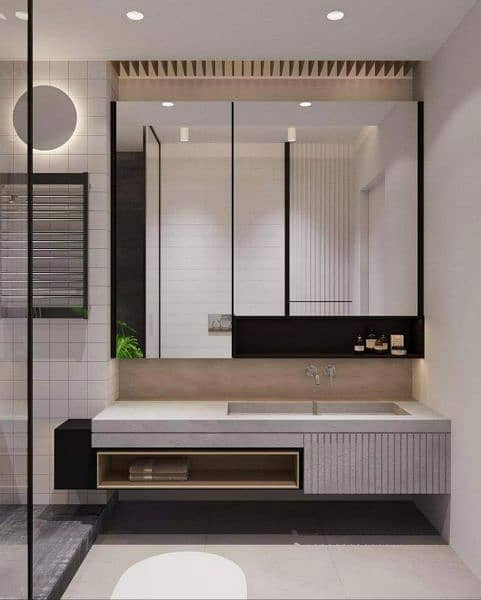 Corian vanities 7