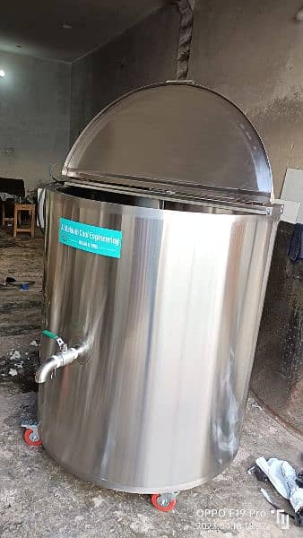 MILK BOILER | MILK CHILLER | MIXER TANK | STEEL COUNTER | FARIMALL PK 3