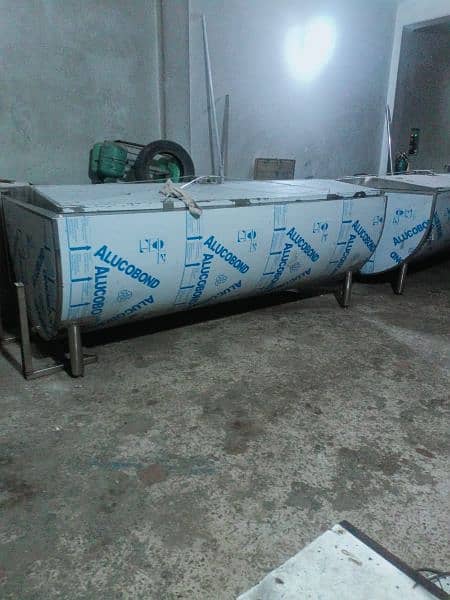 MILK BOILER | MILK CHILLER | MIXER TANK | STEEL COUNTER | FARIMALL PK 5