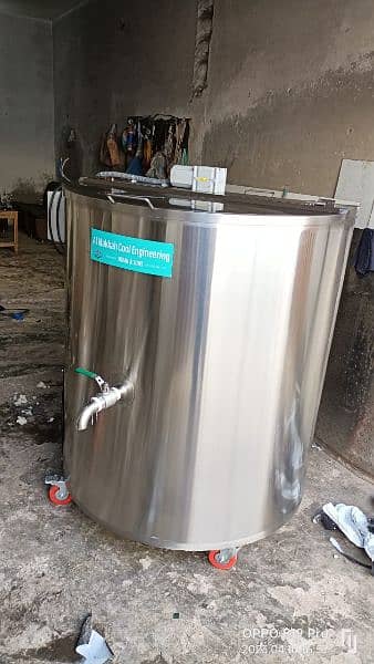 Milk Boiler | Milk Chiller | Mixer Tank| Steel Counter | Rc Group 9