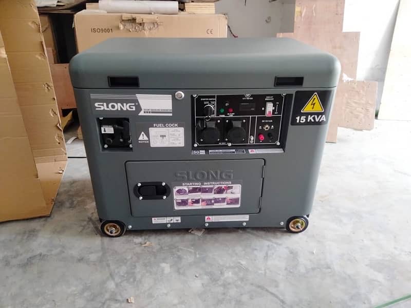 Generators 10 KVA Petrol n Gas Soundproof Generator 2