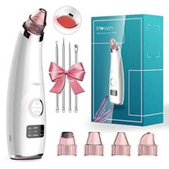 Mosen Blackhead Remover Vacuum Rechargeable LED display 4modes 5probes